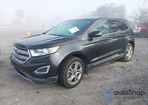 2015 Ford Edge Titanium from USA, damaged, VIN 2FMTK3K85FBB13294